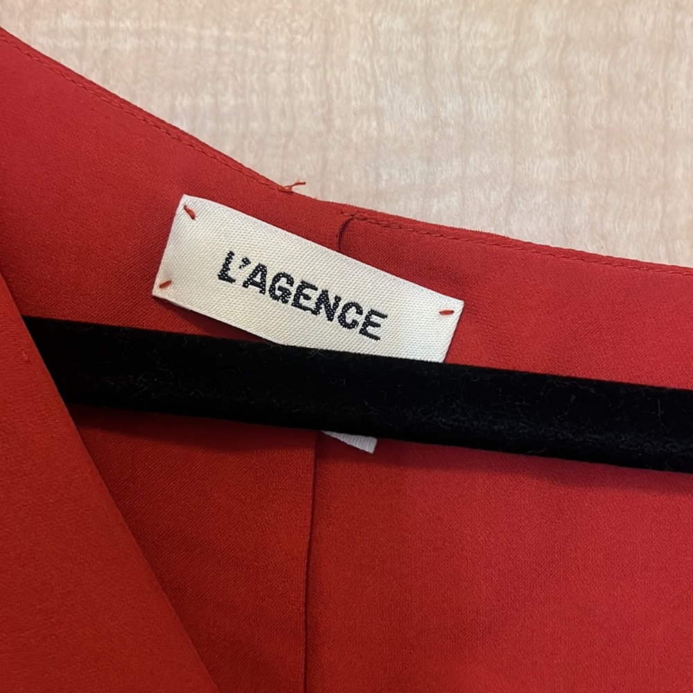 LANGENCE BLOUSE RUST COLOR - Picture 2 of 2